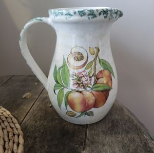 Pitcher made in Italy 9" high